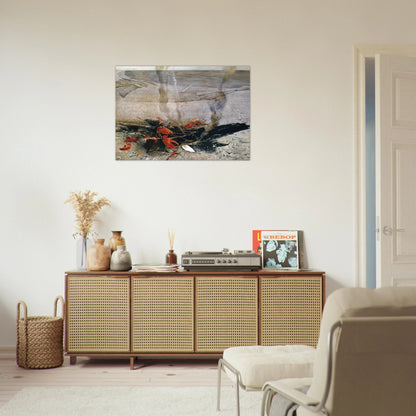 EMBERS 2000 - Andrew Wyeth Brushed Aluminum Print - 70x100 cm / 28x40 inches | Andrew Wyeth Aluminum Print | Andrew Wyeth Prints