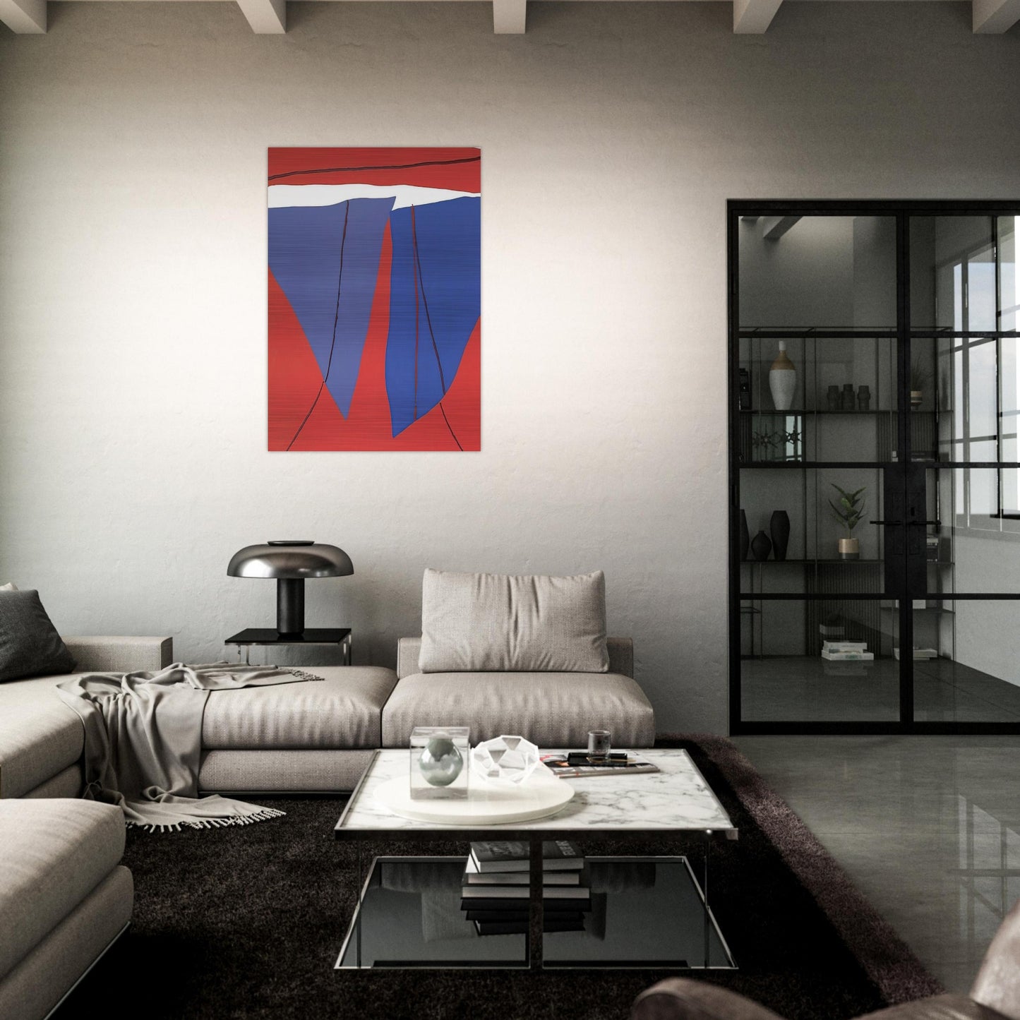 Spring - 1984 - Ray Parker Brushed Aluminum Print - 70x100 cm / 28x40 inches | Ray Parker Aluminum Print | Ray Parker Prints