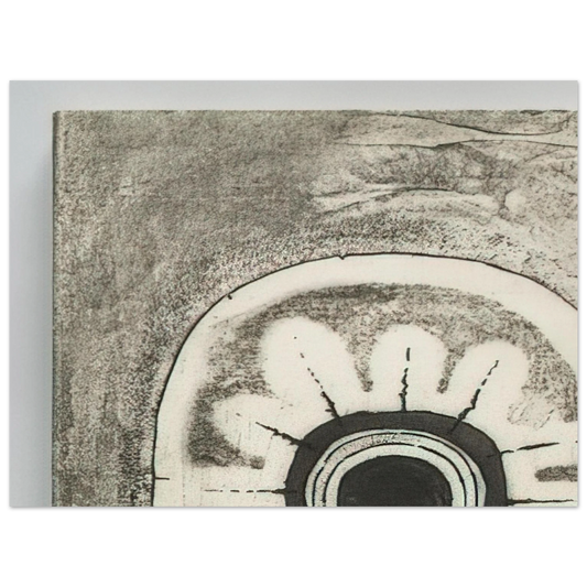 Lee Bontecou - FIFTH STONE SIXTH STONE 1968  75x100 cm / 30x40inches Fine Art Poster