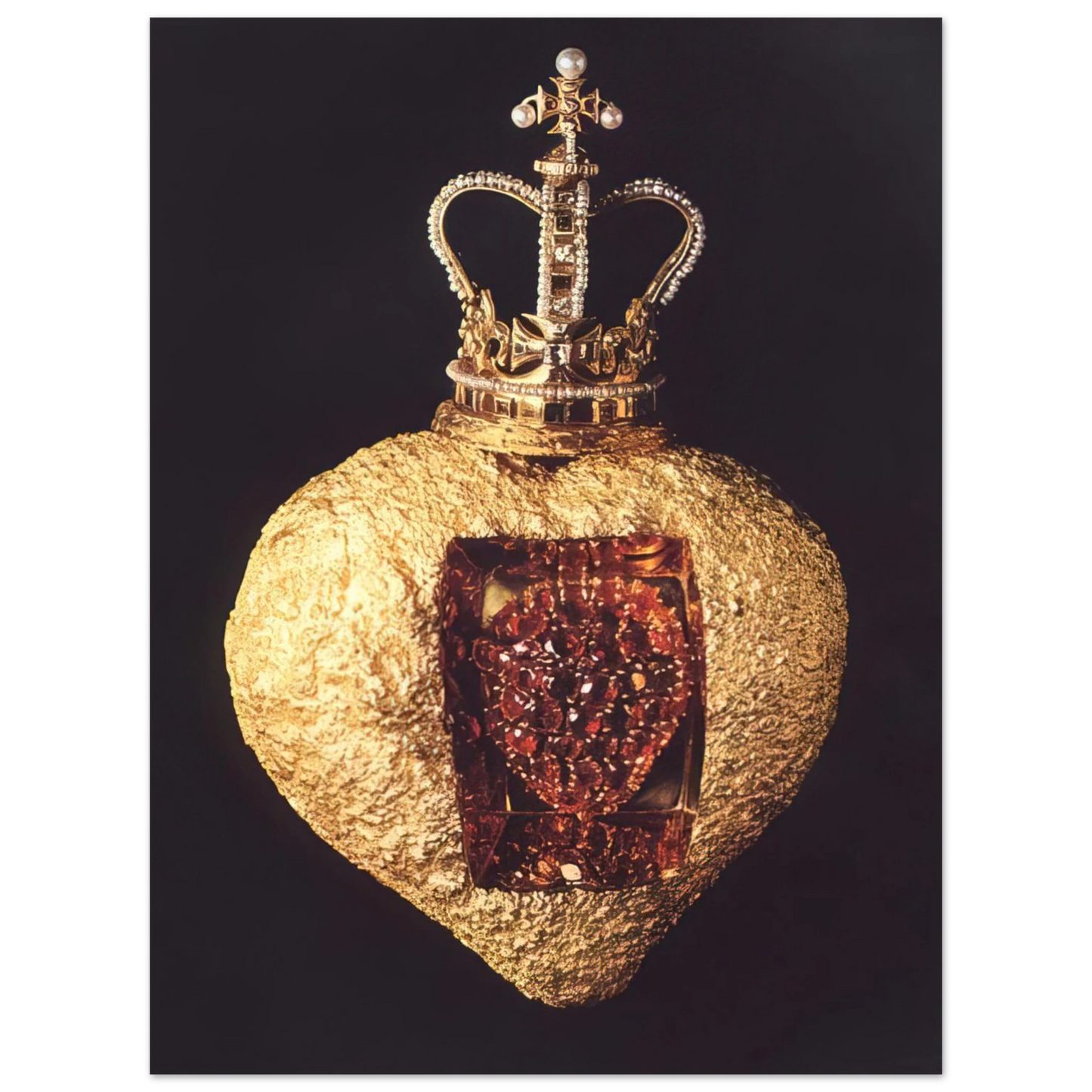 Salvador Dali - THE ROYAL HEART  75x100 cm / 30x40inches Fine Art Poster