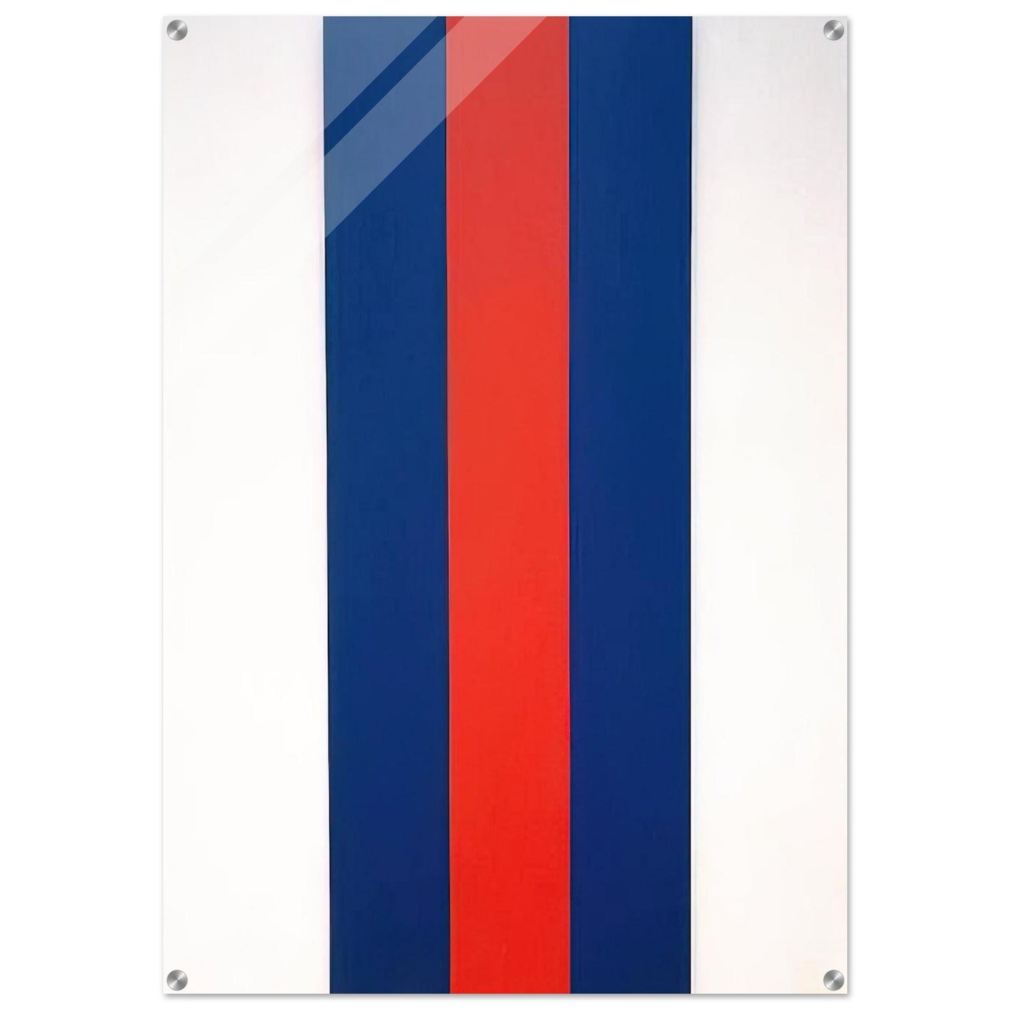 Voice of Fire - Barnett Newman Acrylic Print - 70x100 cm / 28x40″ inches