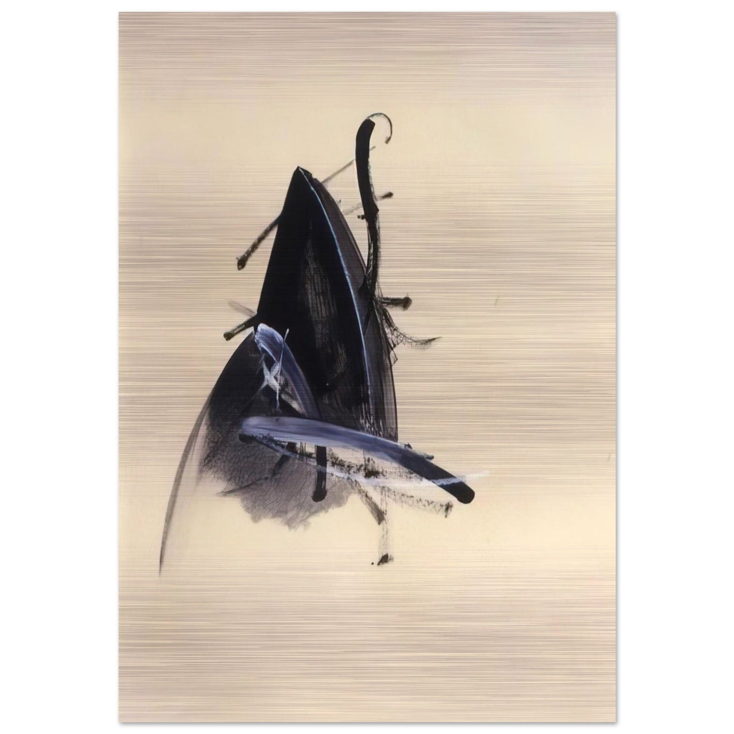 Jay DeFeo/BIG/Untitled Jewelry Series - Jay DeFeo Brushed Aluminum Print - 70x100 cm / 28x40 inches | Jay DeFeo Aluminum Print | Jay DeFeo Prints