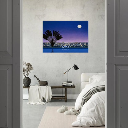 Onra - Nobody Has To Know - Hiroshi Nagai Brushed Aluminum Print - 70x100 cm / 28x40 inches | Hiroshi Nagai Aluminum Print | Hiroshi Nagai Prints