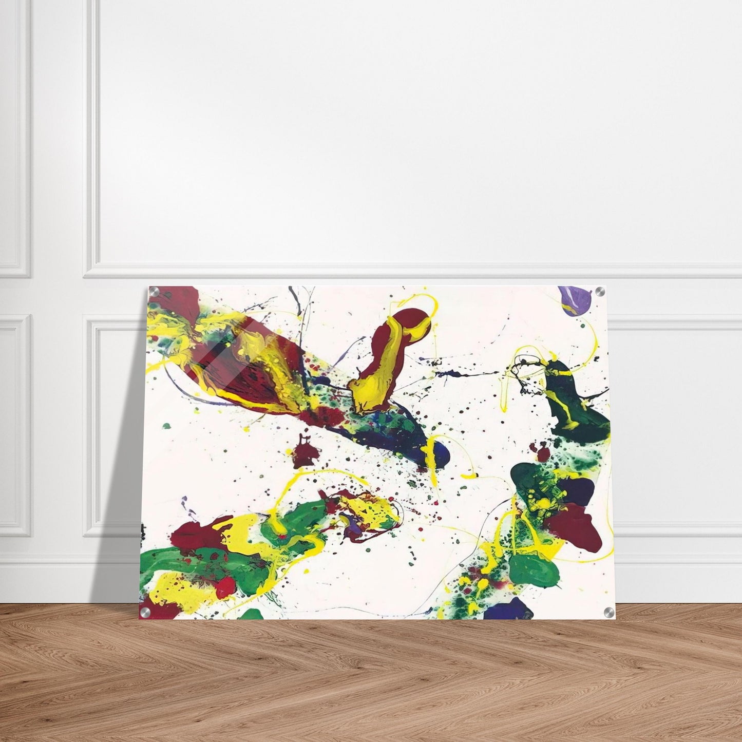 Hail Hailey - Sam Francis Acrylic Print - 70x100 cm / 28x40″ inches
