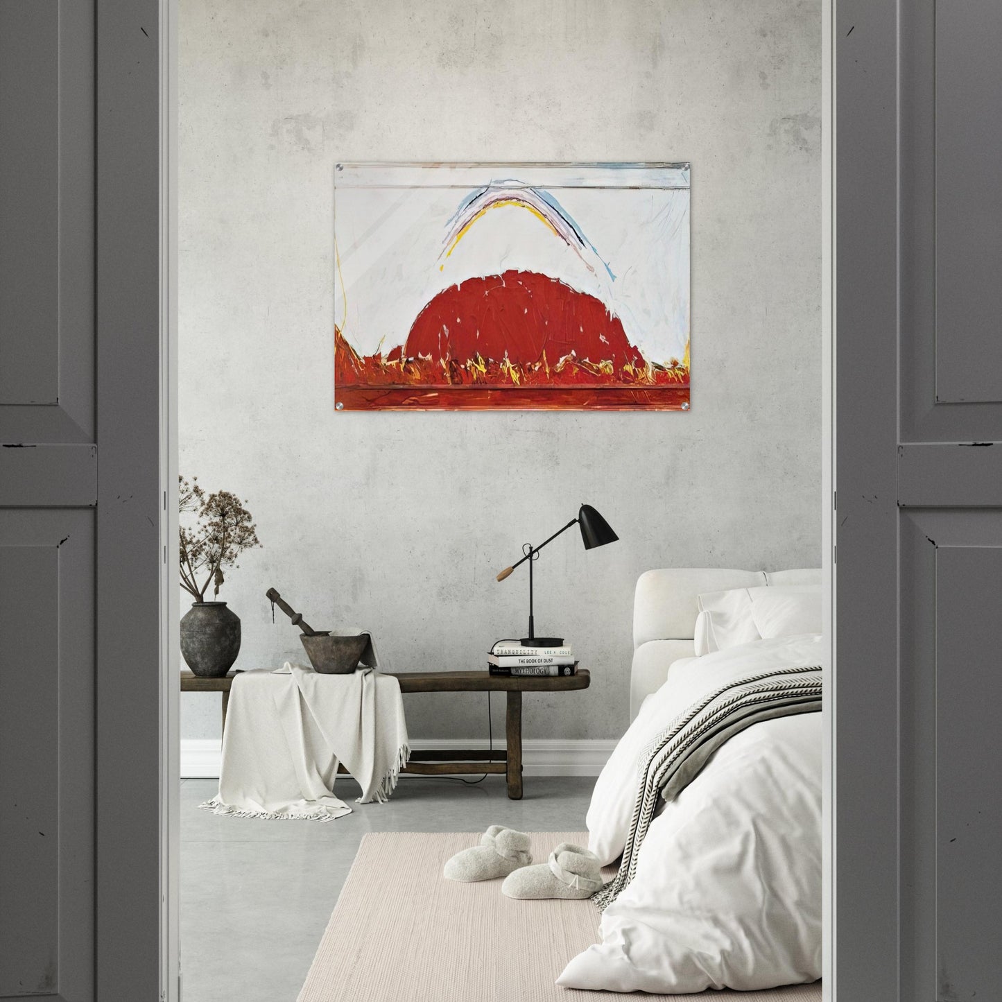 Paesaggio in Australia - 1984 - Mario Schifano Acrylic Print - 70x100 cm / 28x40″ inches