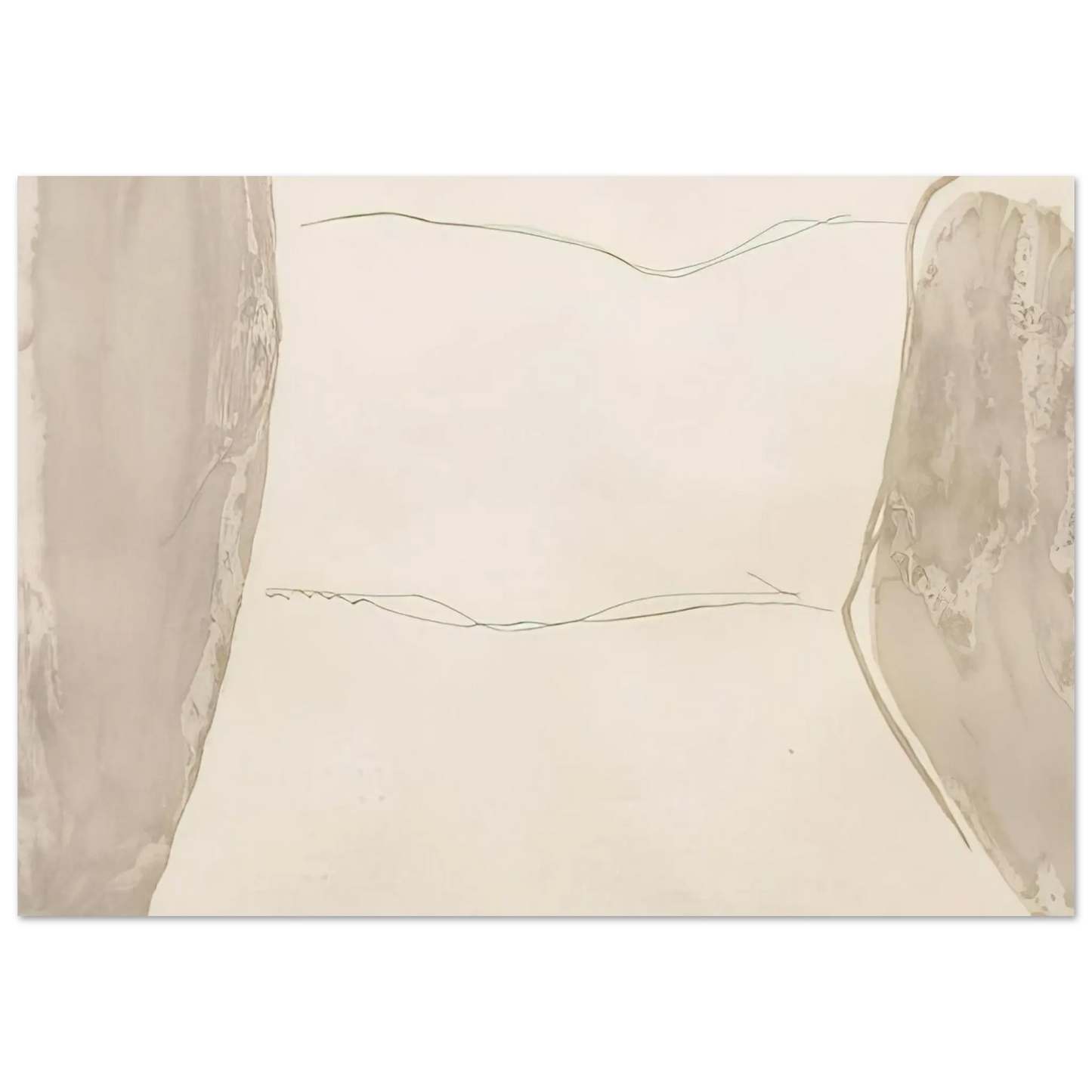 Helen Frankenthaler - Ponti - 1973 Wall art - 13x18 cm / 5x7 Inches - Fine Art Poster - -