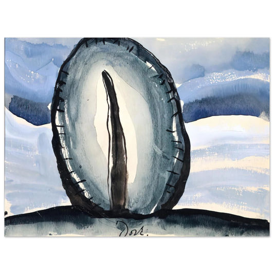Arthur Dove - Tree - 1935  75x100 cm / 30x40inches Fine Art Poster