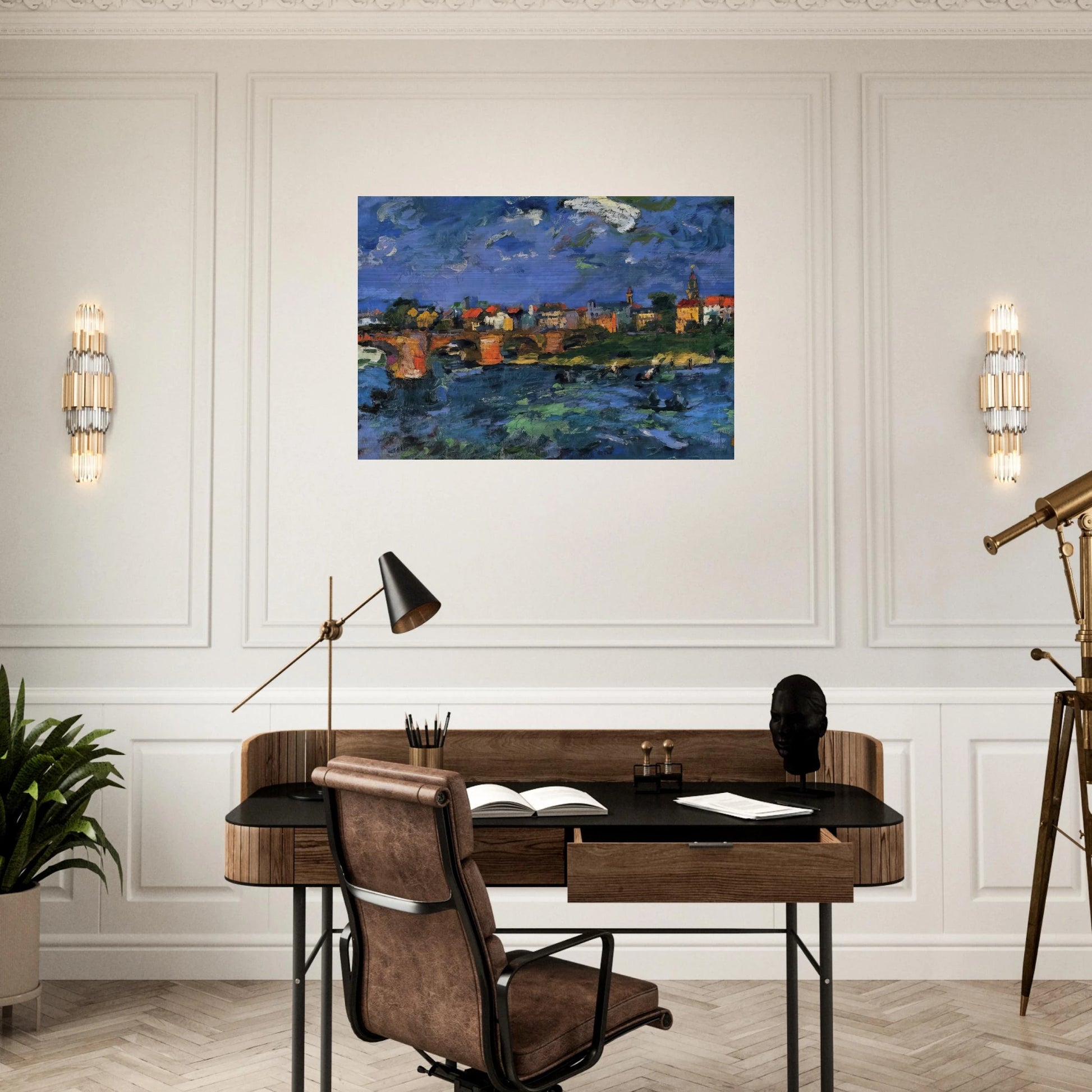 NOT_DETECTED_235875 - OSKAR KOKOSCHKA Brushed Aluminum Print - 70x100 cm / 28x40 inches | OSKAR KOKOSCHKA Aluminum Print | OSKAR KOKOSCHKA Prints