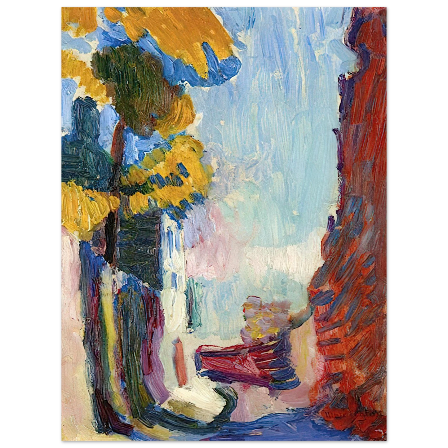 Henri Matisse - ARCUEIL 1899  75x100 cm / 30x40inches Fine Art Poster