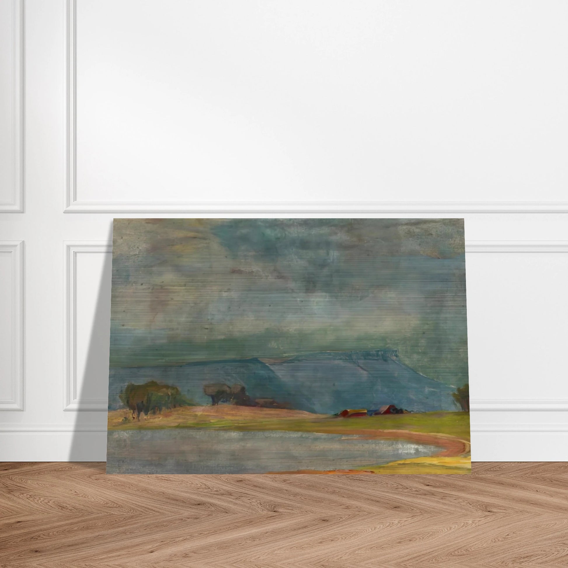 Dodge Ranch - Tonalism - Xavier Martinez Brushed Aluminum Print - 70x100 cm / 28x40 inches | Xavier Martinez Aluminum Print | Xavier Martinez Prints