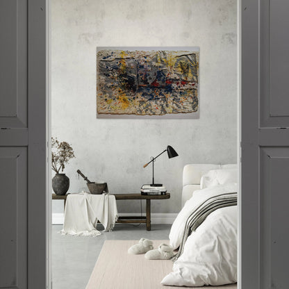 Elegy #2 - Sam Gilliam Brushed Aluminum Print - 70x100 cm / 28x40 inches | Sam Gilliam Aluminum Print | Sam Gilliam Prints