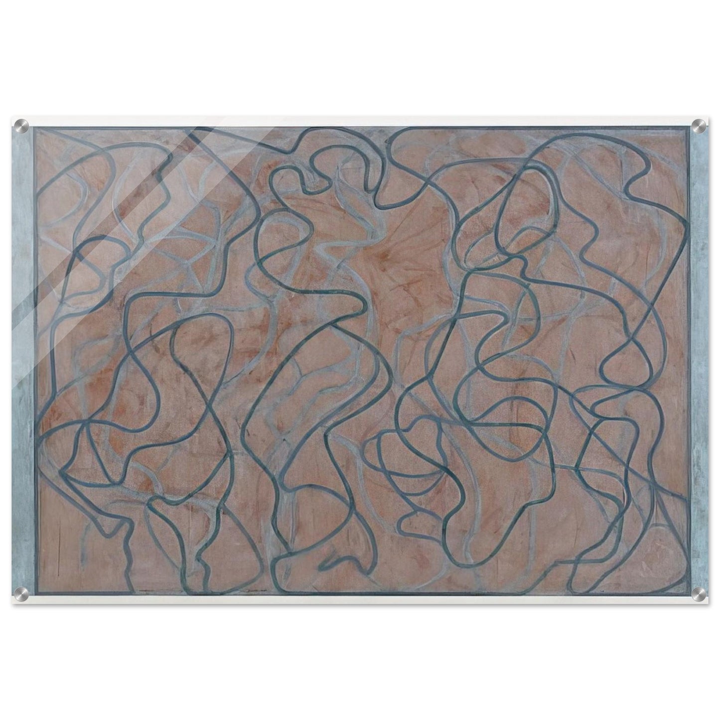 Polke Letter - 2011 - Brice Marden Acrylic Print - 70x100 cm / 28x40″ inches