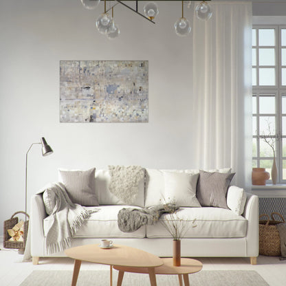 Blanche - 1958 - Maria Helena Vieira da Silva Brushed Aluminum Print - 70x100 cm / 28x40 inches | Maria Helena Vieira da Silva Aluminum Print | Maria Helena Vieira da Silva Prints