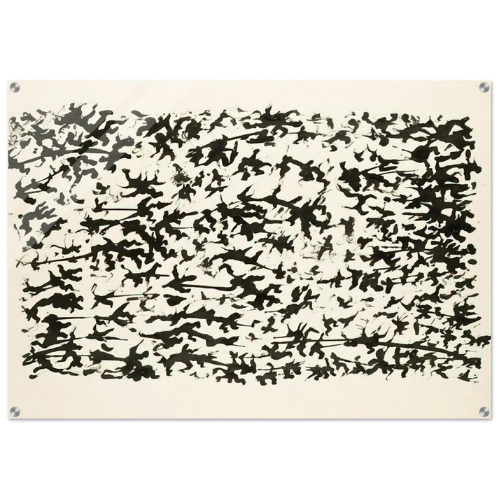 Untitled - Tachisme - Henri Michaux Acrylic Print - 70x100 cm / 28x40″ inches