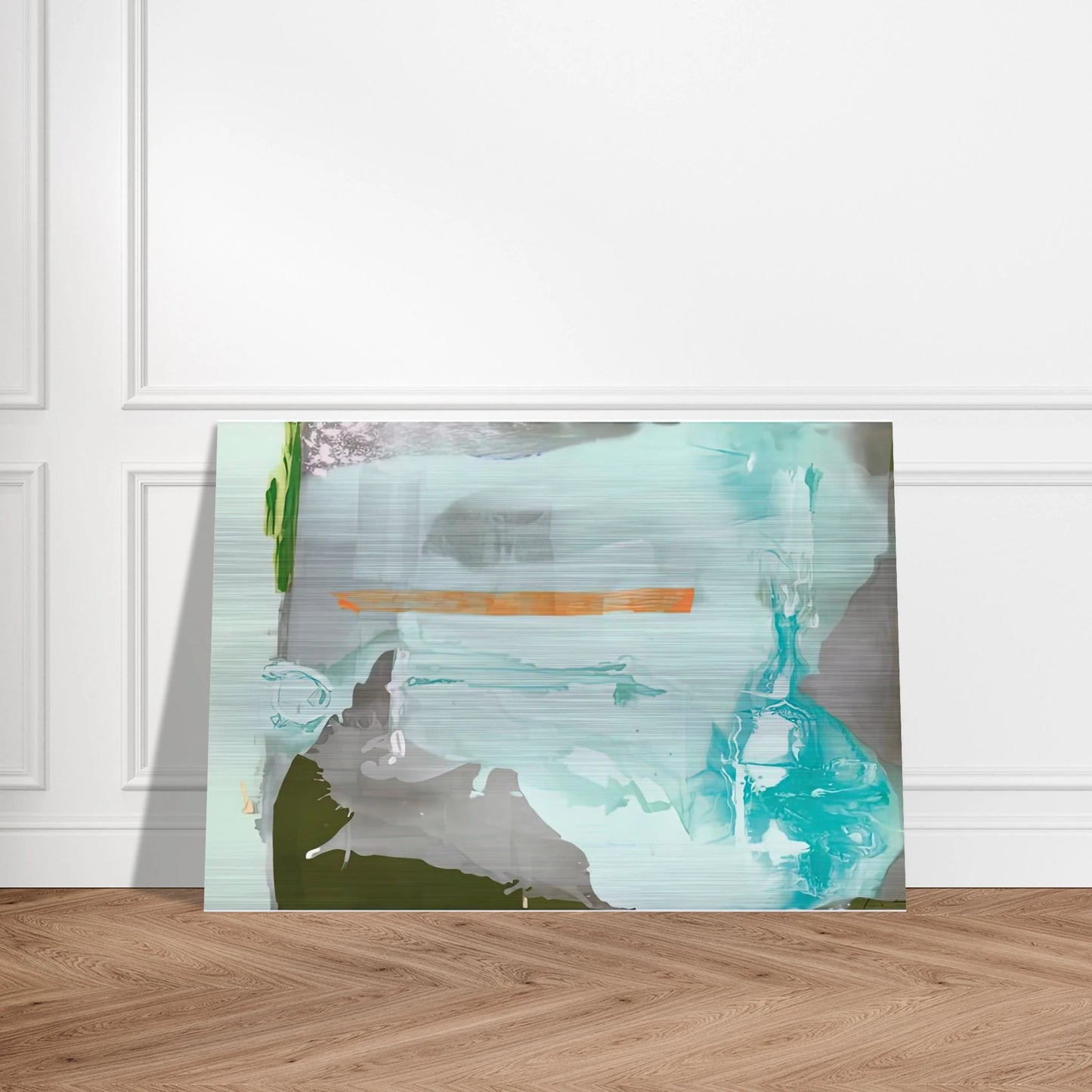 Poseidon, 1990- - Helen Frankenthaler Brushed Aluminum Print - 70x100 cm / 28x40 inches | Helen Frankenthaler Aluminum Print | Helen Frankenthaler Prints