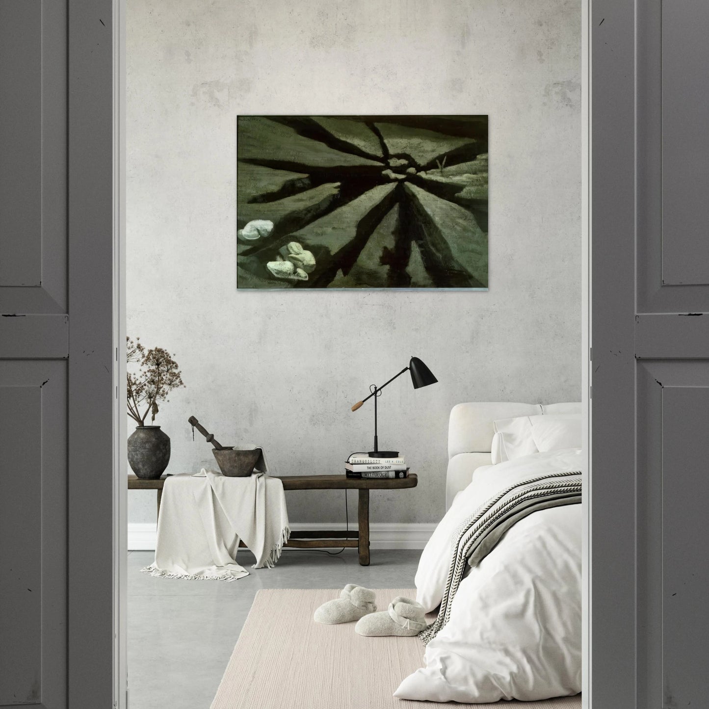 Tierra Y Excrementos - 1932 - Maruja Mallo Brushed Aluminum Print - 70x100 cm / 28x40 inches | Maruja Mallo Aluminum Print | Maruja Mallo Prints
