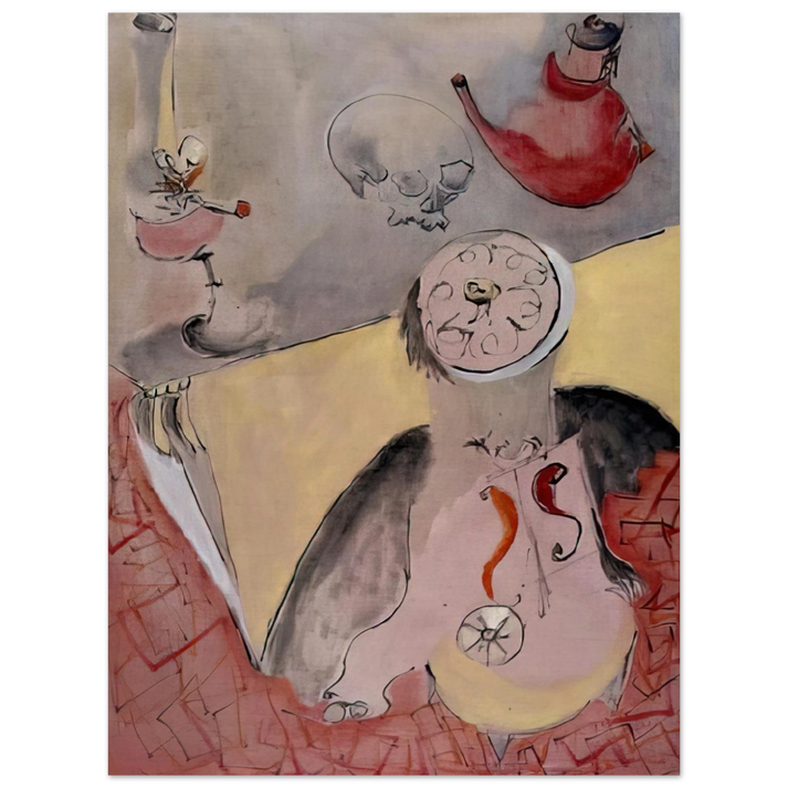 Norman Bluhm - Still Life - 1948  75x100 cm / 30x40inches Fine Art Poster