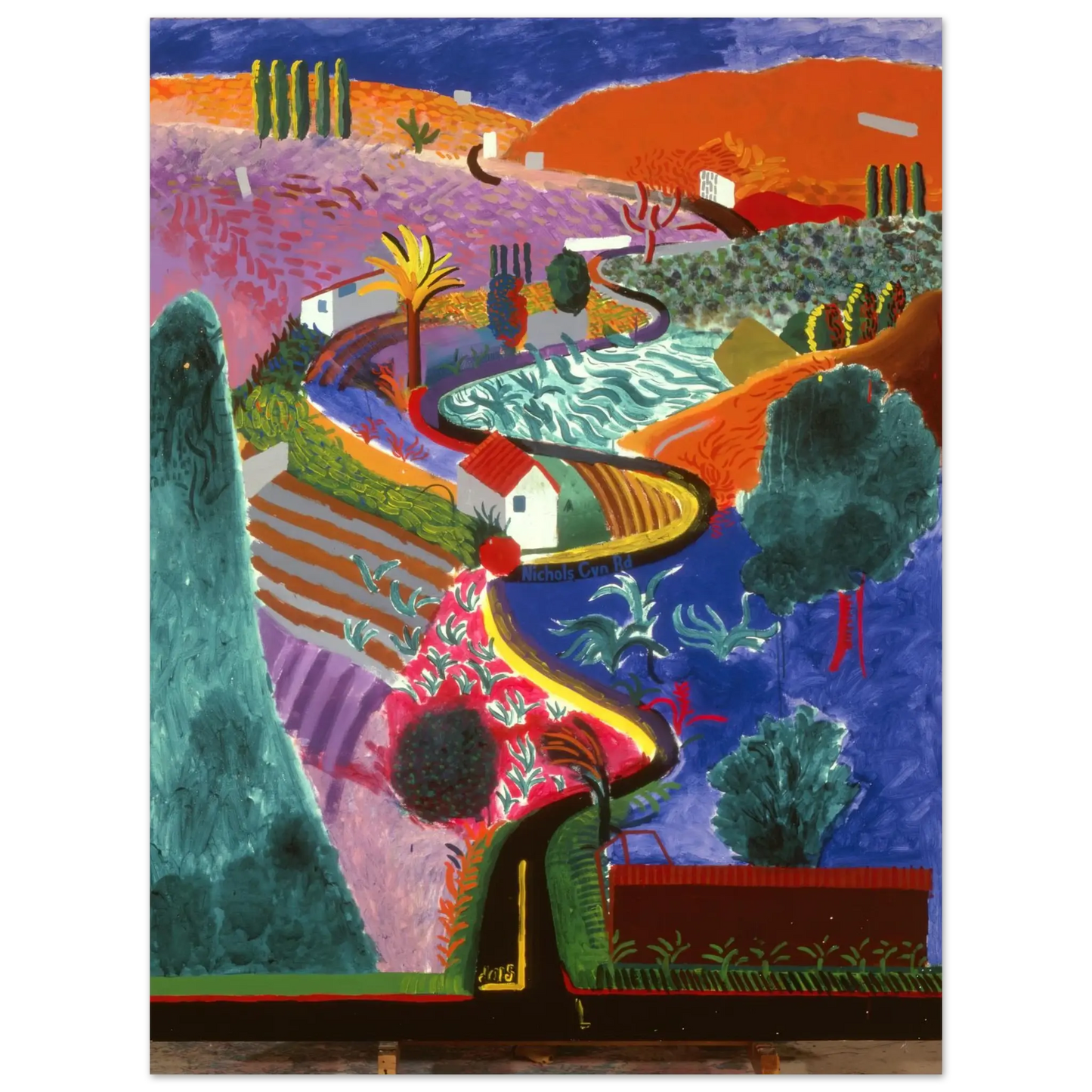 David Hockney - David Hockney Wall art - 13x18 cm / 5x7 inches - Fine Art Poster - -