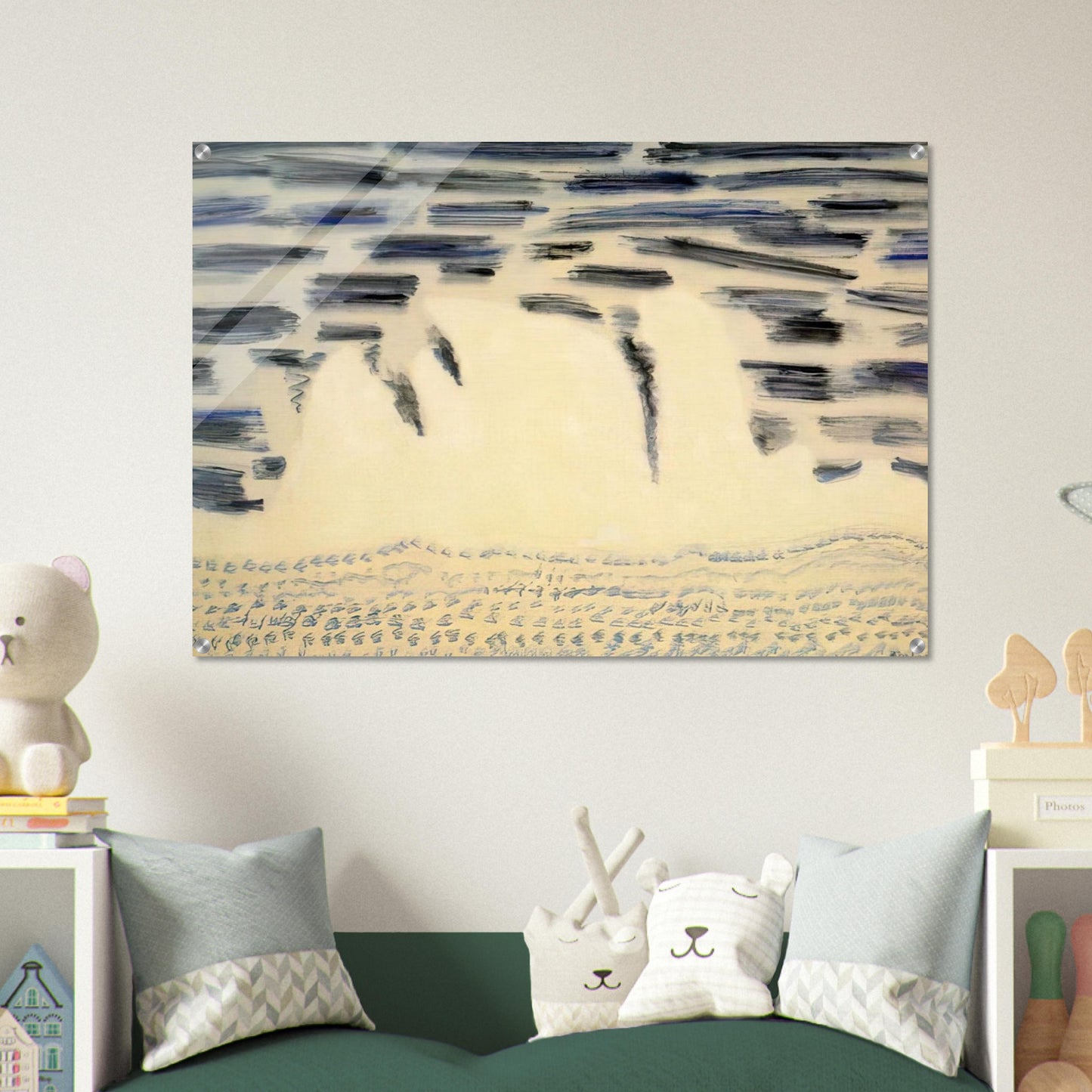 Onrushing Wave - 1958 - Milton Avery Acrylic Print - 70x100 cm / 28x40″ inches