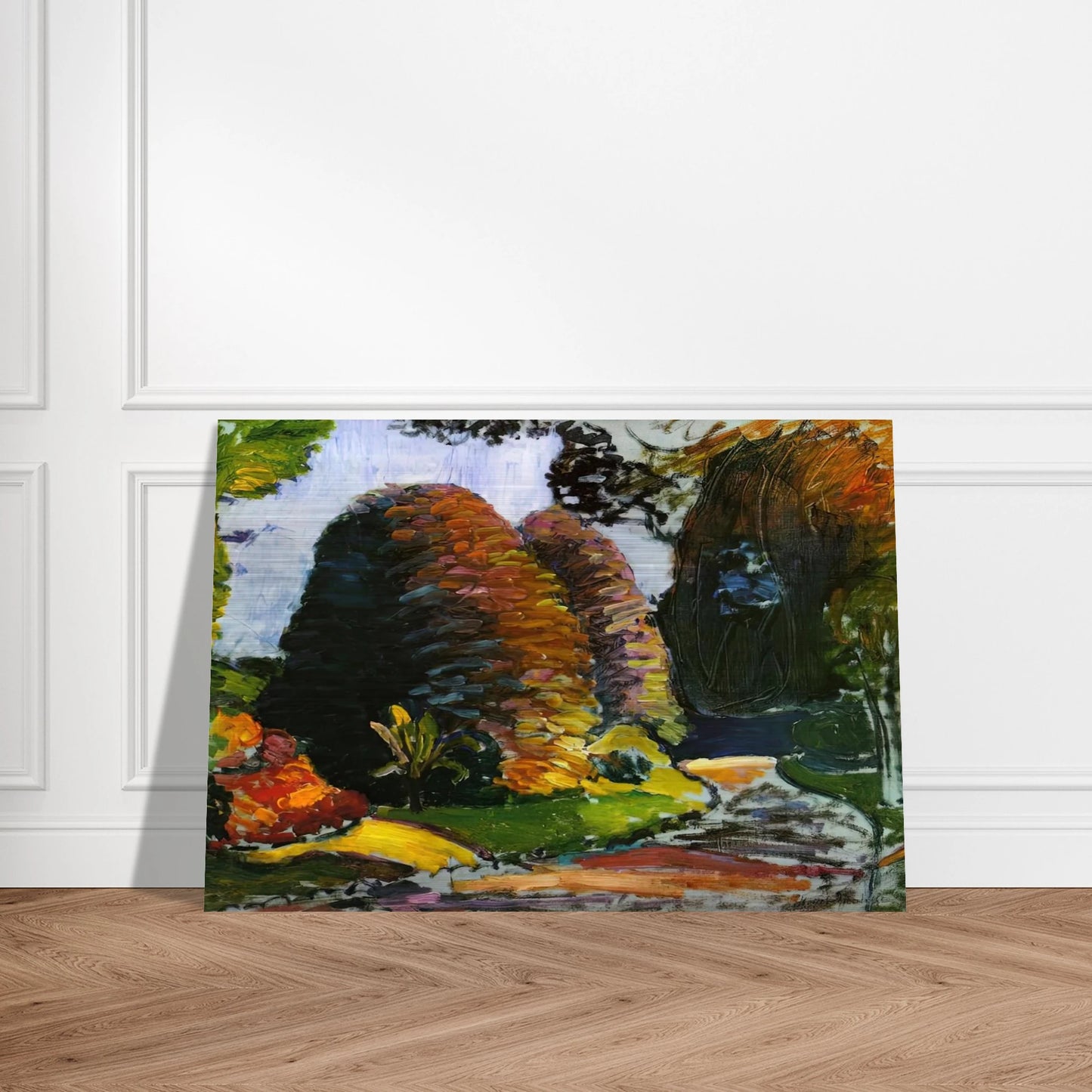 LUXEMBOURG GARDENS 1903 - Henri Matisse Brushed Aluminum Print - 70x100 cm / 28x40 inches | Henri Matisse Aluminum Print | Henri Matisse Prints