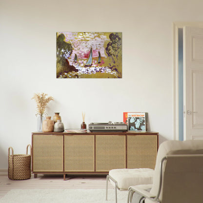 SAILBOATS - Henri Matisse Brushed Aluminum Print - 70x100 cm / 28x40 inches | Henri Matisse Aluminum Print | Henri Matisse Prints