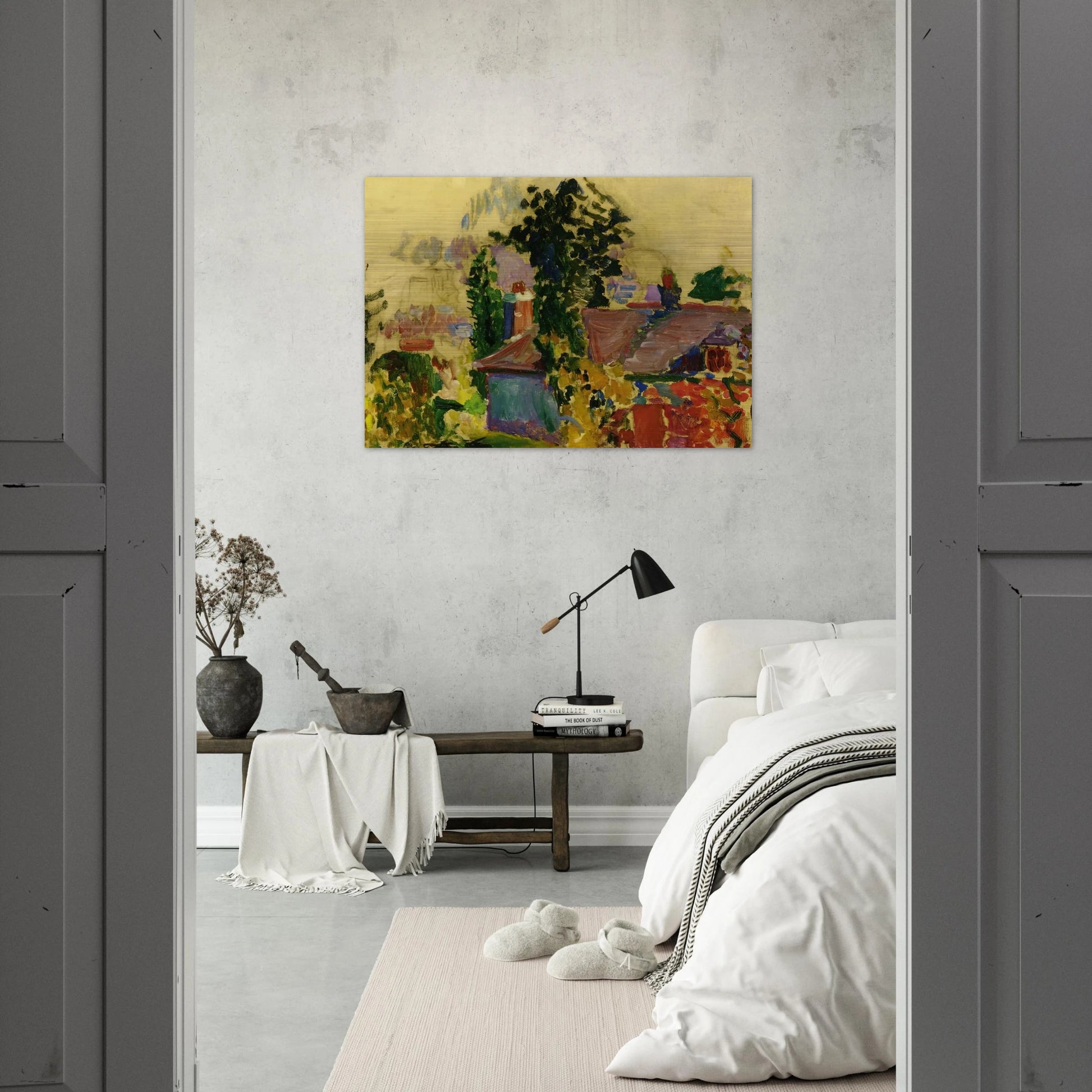 LANDSCAPE 1904 - Henri Matisse Brushed Aluminum Print - 70x100 cm / 28x40 inches | Henri Matisse Aluminum Print | Henri Matisse Prints