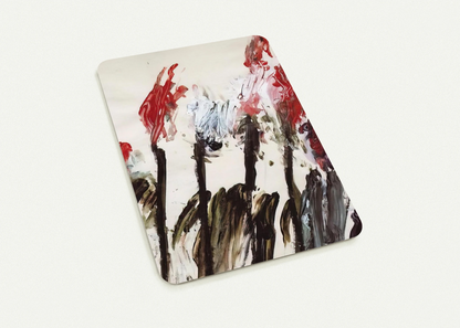 Nicola's Irises By Cy Twombly Pack of 10 Post Cards | Cy Twombly Post Cards | A6 (10.5 x 14.8 cm) - 4.1 x 5.8 inches