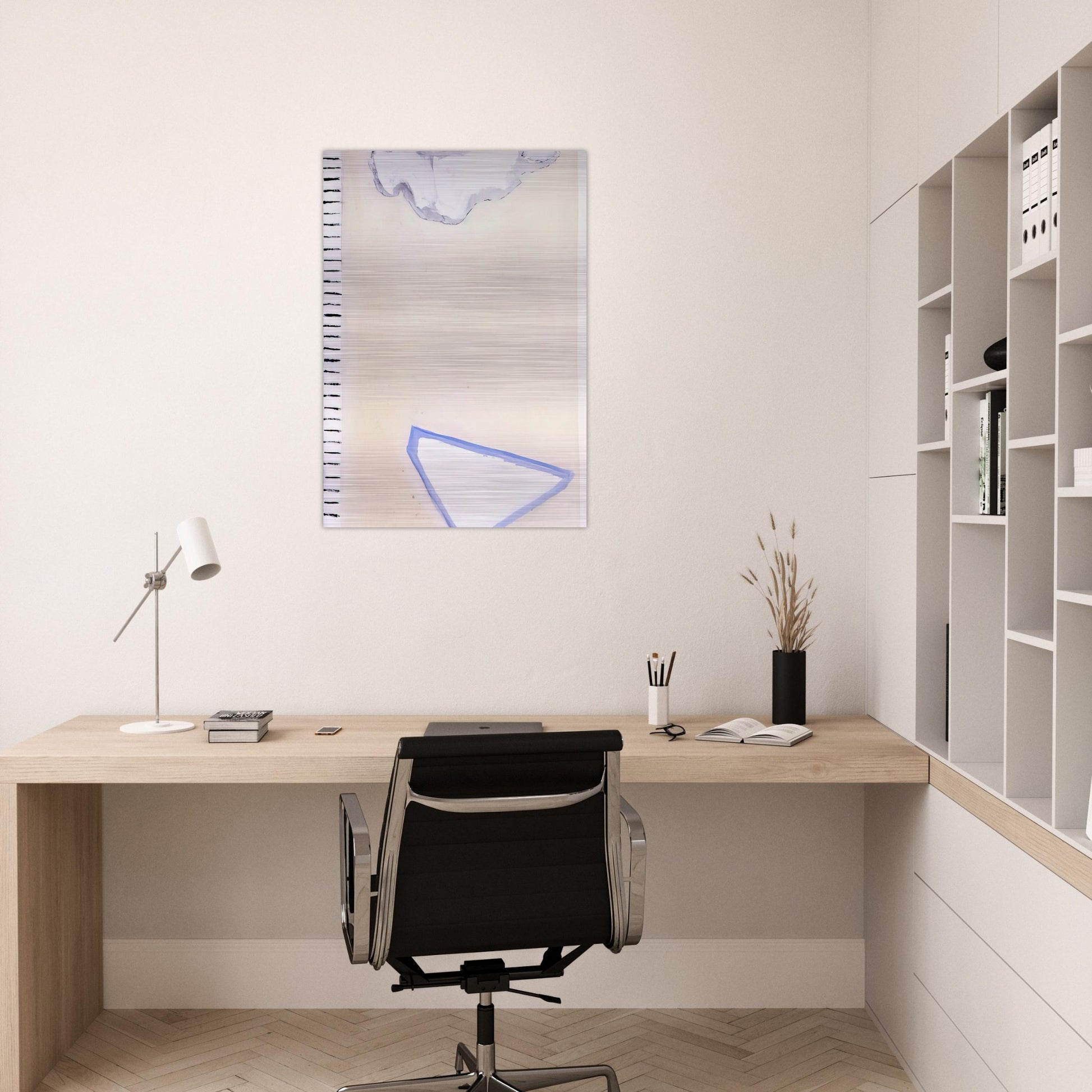 Trap - 2006 - Ralston Crawford Brushed Aluminum Print - 70x100 cm / 28x40 inches | Ralston Crawford Aluminum Print | Ralston Crawford Prints