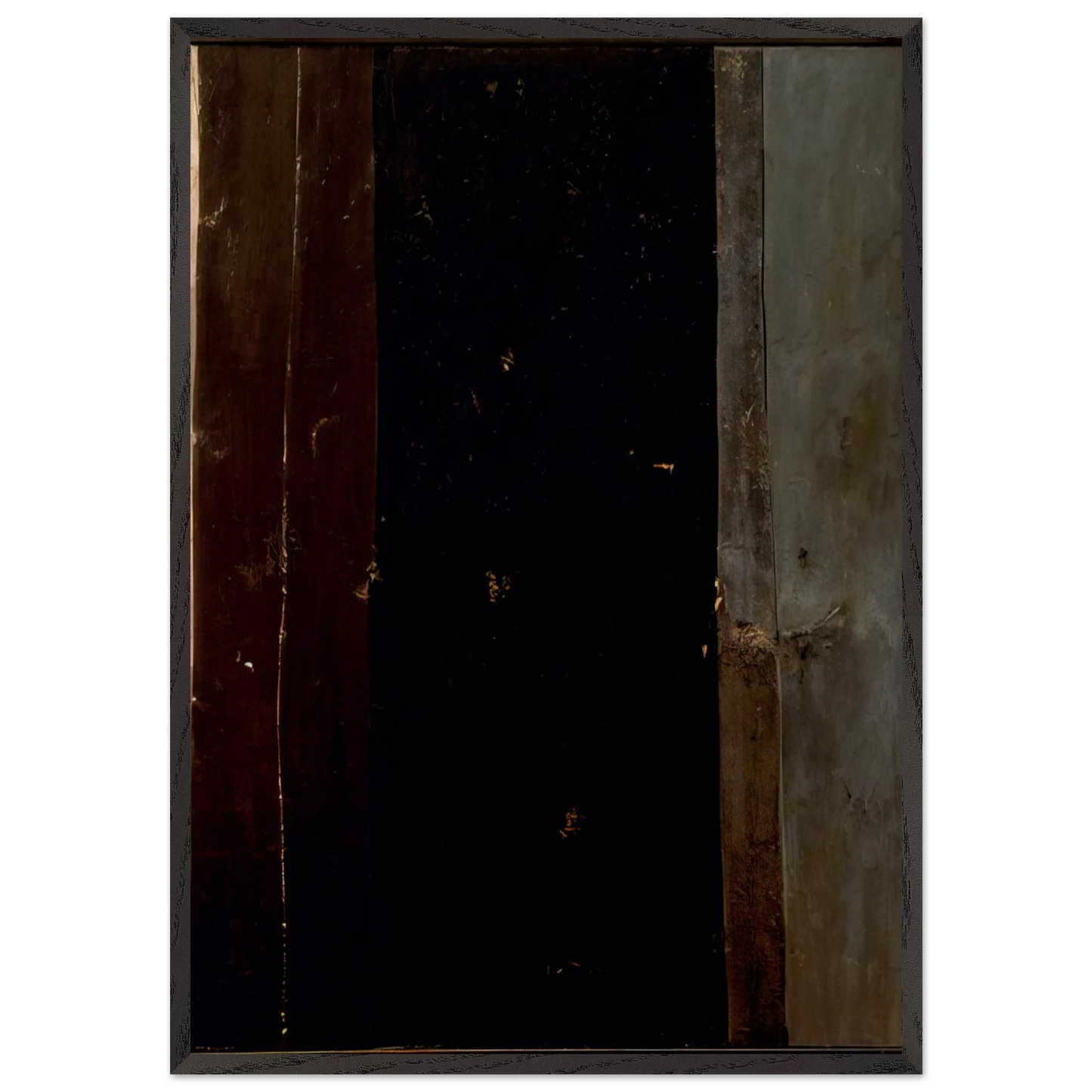 Untitled 3 - 1950 N1 - Edward Corbett 70x100 cm / 28x40 inches Framed Art Print – Black Wooden Frame