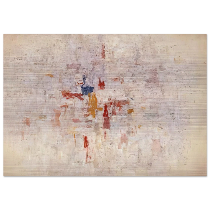 PAINTING NO 9 1952 - Philip Guston Brushed Aluminum Print - 70x100 cm / 28x40 inches | Philip Guston Aluminum Print | Philip Guston Prints