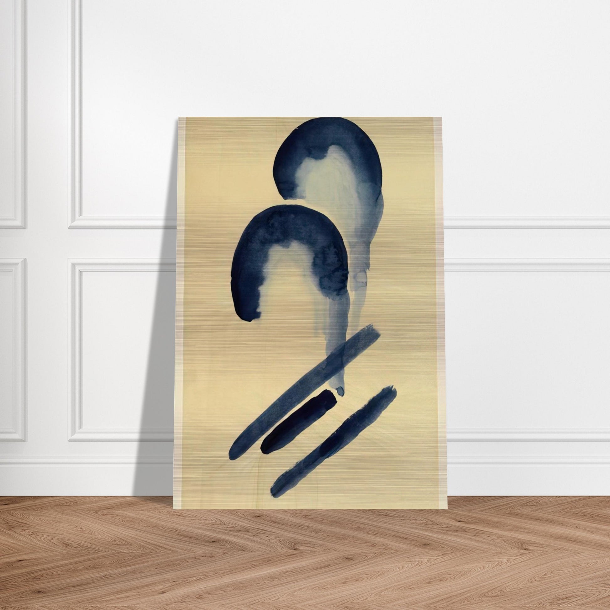 Blue-04 - Georgia O'Keeffe Brushed Aluminum Print - 70x100 cm / 28x40 inches | Georgia O'Keeffe Aluminum Print | Georgia O'Keeffe Prints