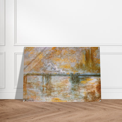 Charing Cross Bridge 3 - claude monet Acrylic Print - 70x100 cm / 28x40″ inches