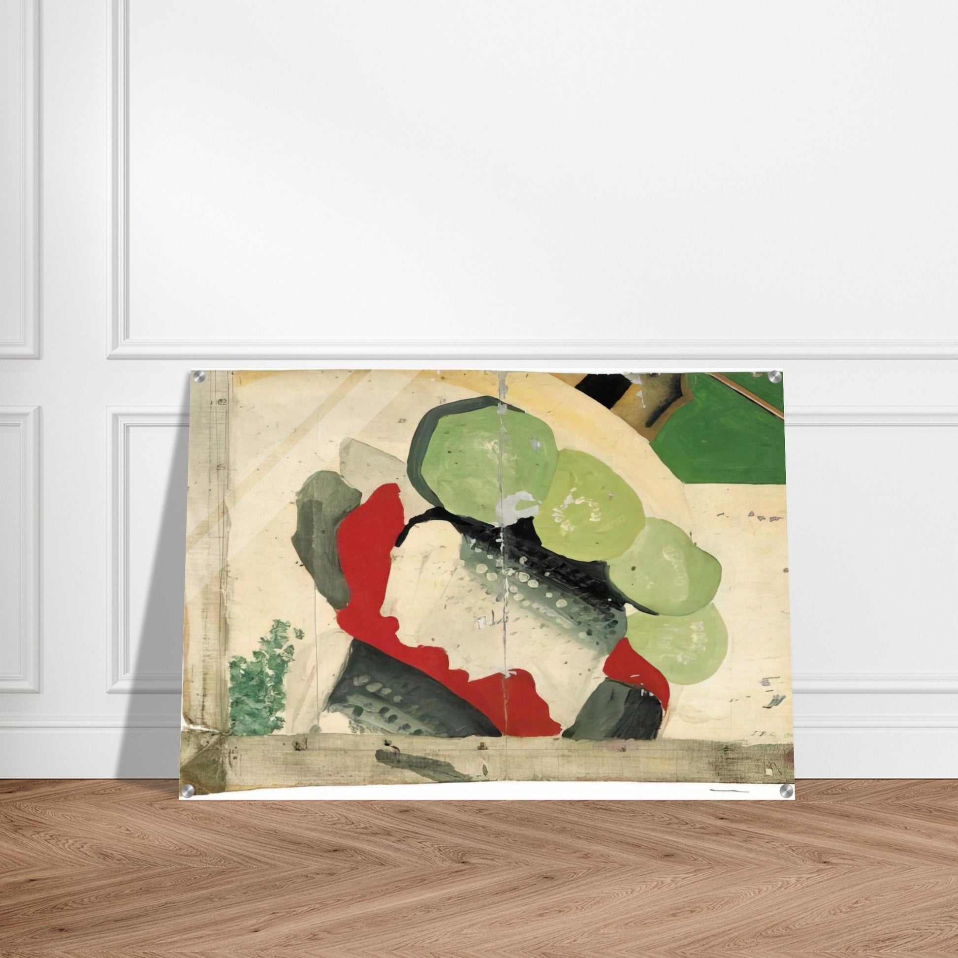 FISCHBR OTCHEN - Sigmar Polke Acrylic Print - 70x100 cm / 28x40″ inches