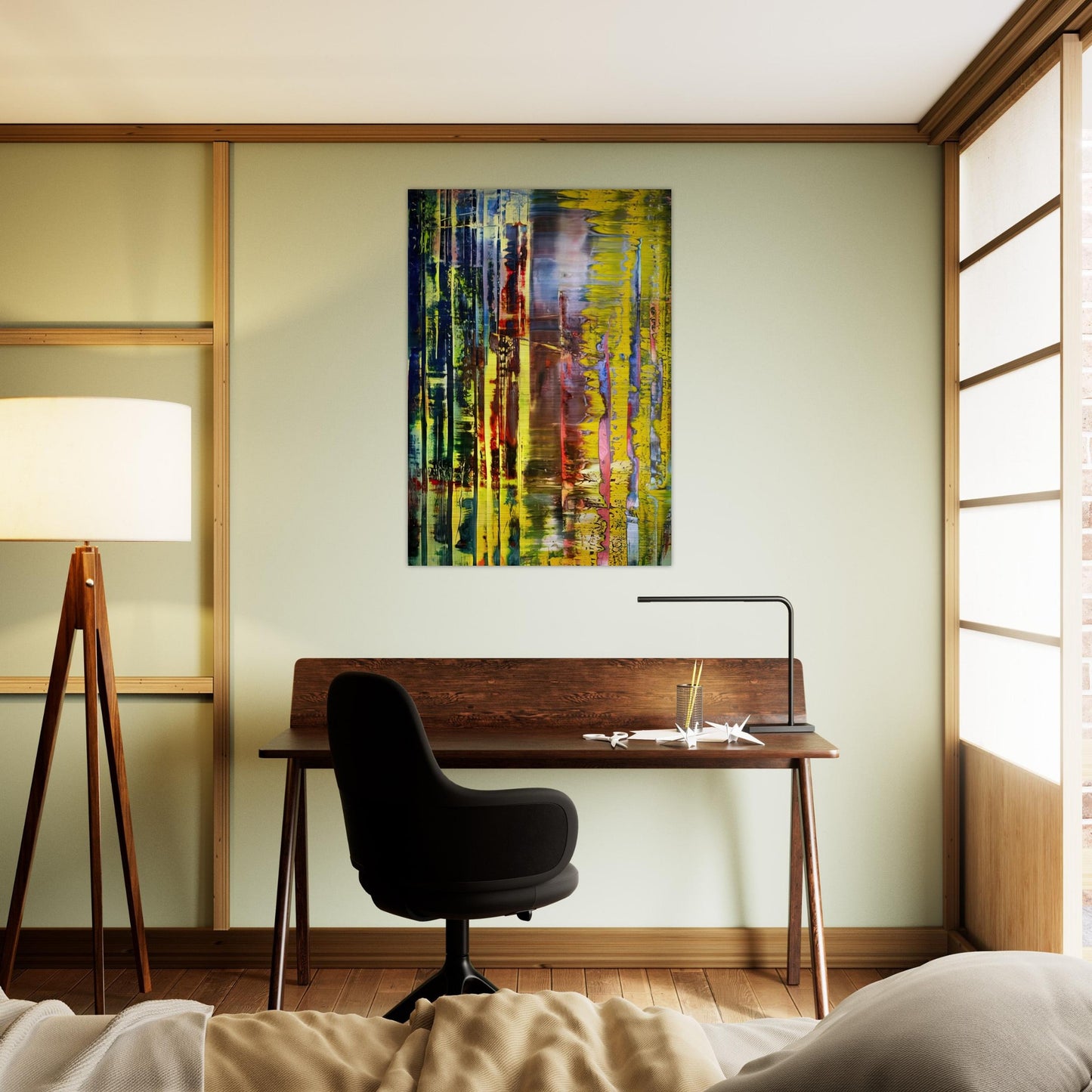 ABSTRACT PAINTING 780 1 - Gerhard Richter Brushed Aluminum Print - 70x100 cm / 28x40 inches | Gerhard Richter Aluminum Print | Gerhard Richter Prints