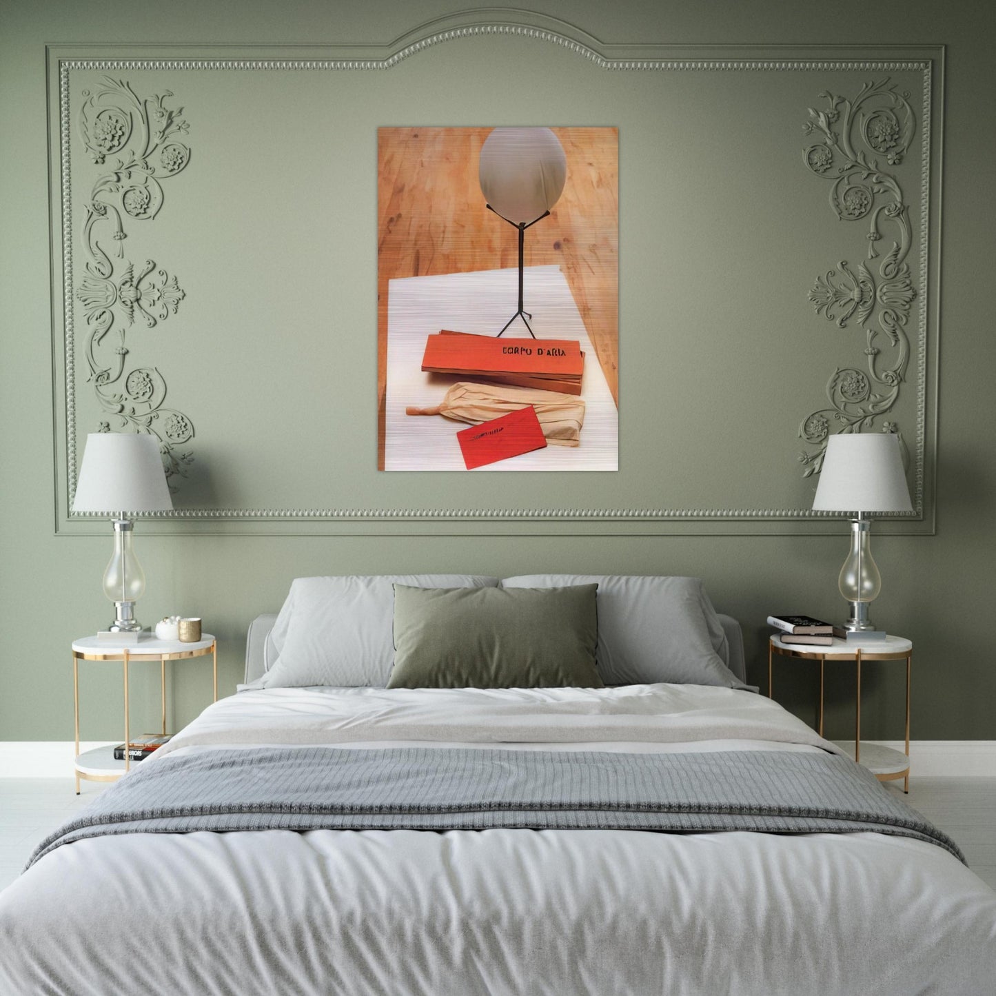 Body of Air - Piero Manzoni Brushed Aluminum Print - 70x100 cm / 28x40 inches | Piero Manzoni Aluminum Print | Piero Manzoni Prints