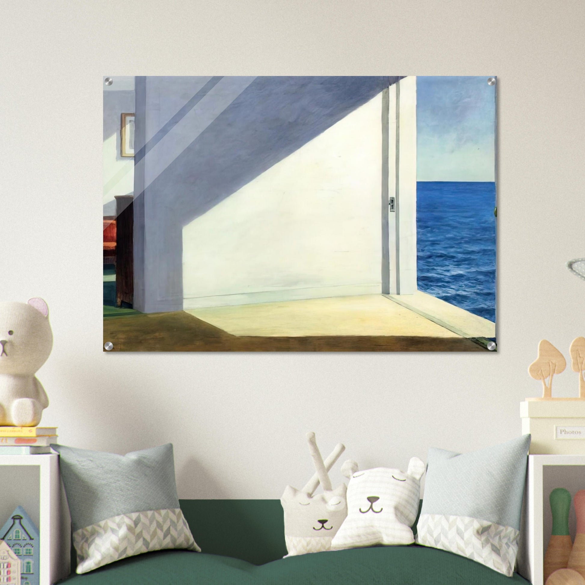 Rooms By The Sea - Edward Hopper Acrylic Print - 70x100 cm / 28x40″ inches