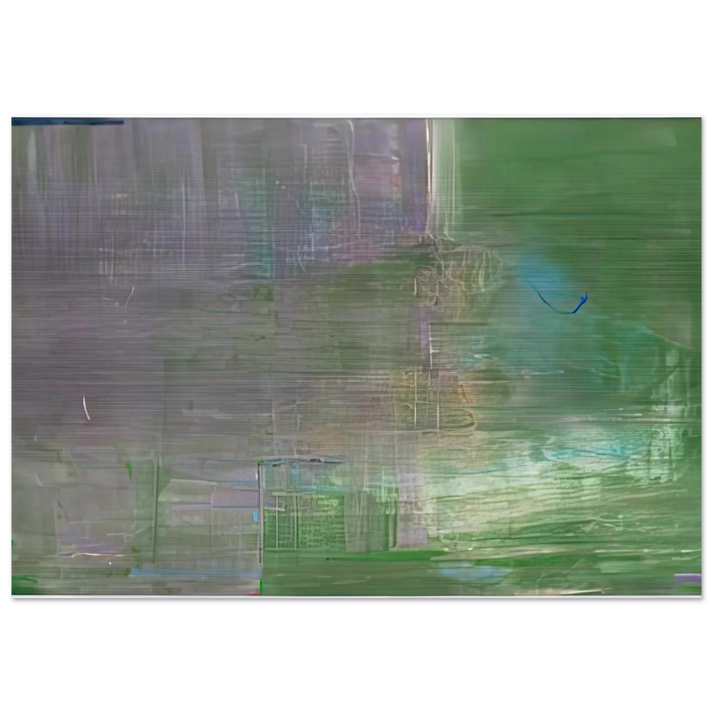 Claude's Message, 1976- - Helen Frankenthaler Brushed Aluminum Print - 70x100 cm / 28x40 inches | Helen Frankenthaler Aluminum Print | Helen Frankenthaler Prints
