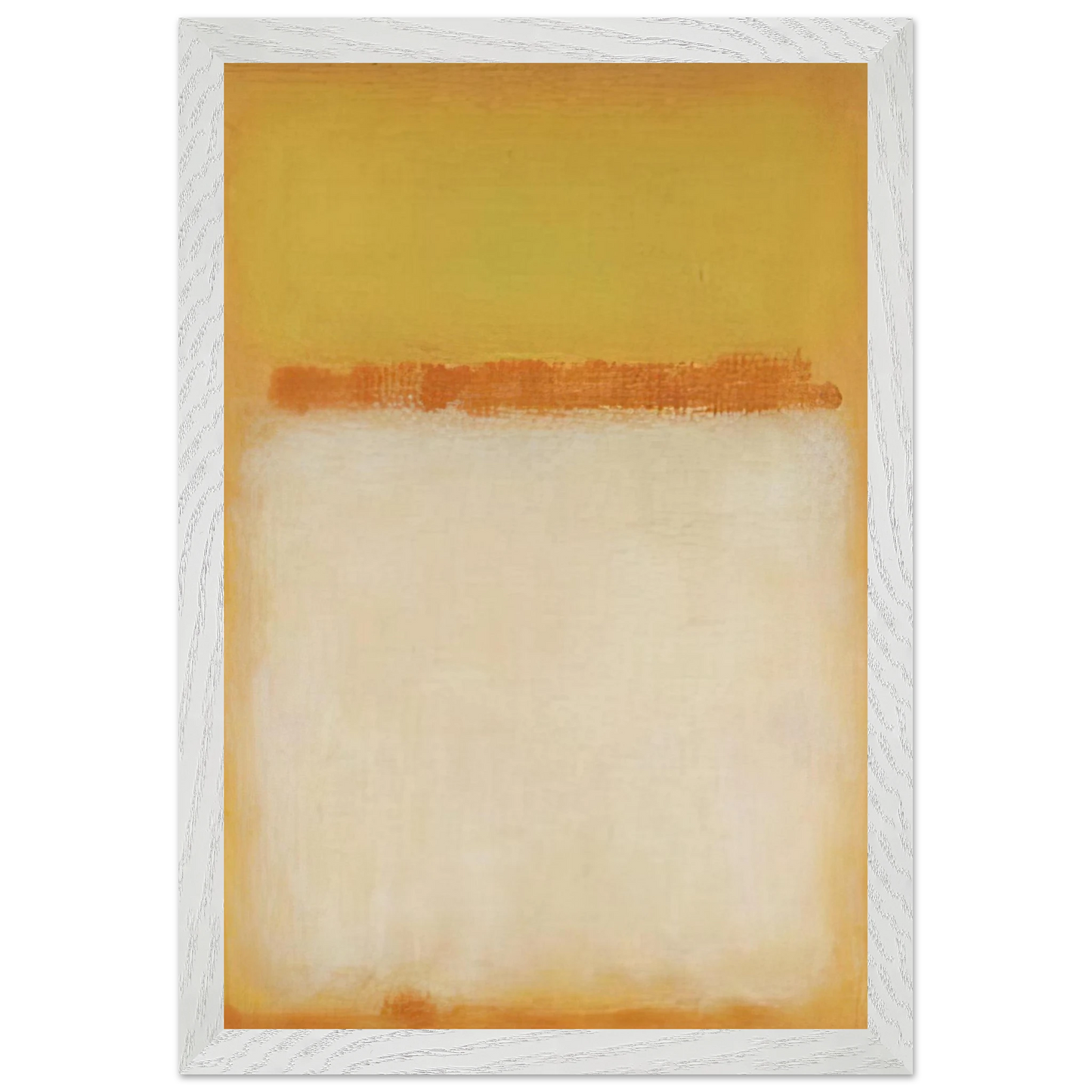 Mark Rothko - Untitled - 1955 Wall Art - 21x29.7 cm / 8x12" - Premium Wooden Framed Poster With Fine Art Paper-canvas - Wood frame