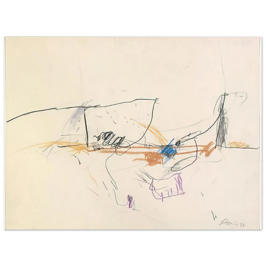 Gene Davis - Jumping Jack - 1978  75x100 cm / 30x40inches Fine Art Poster