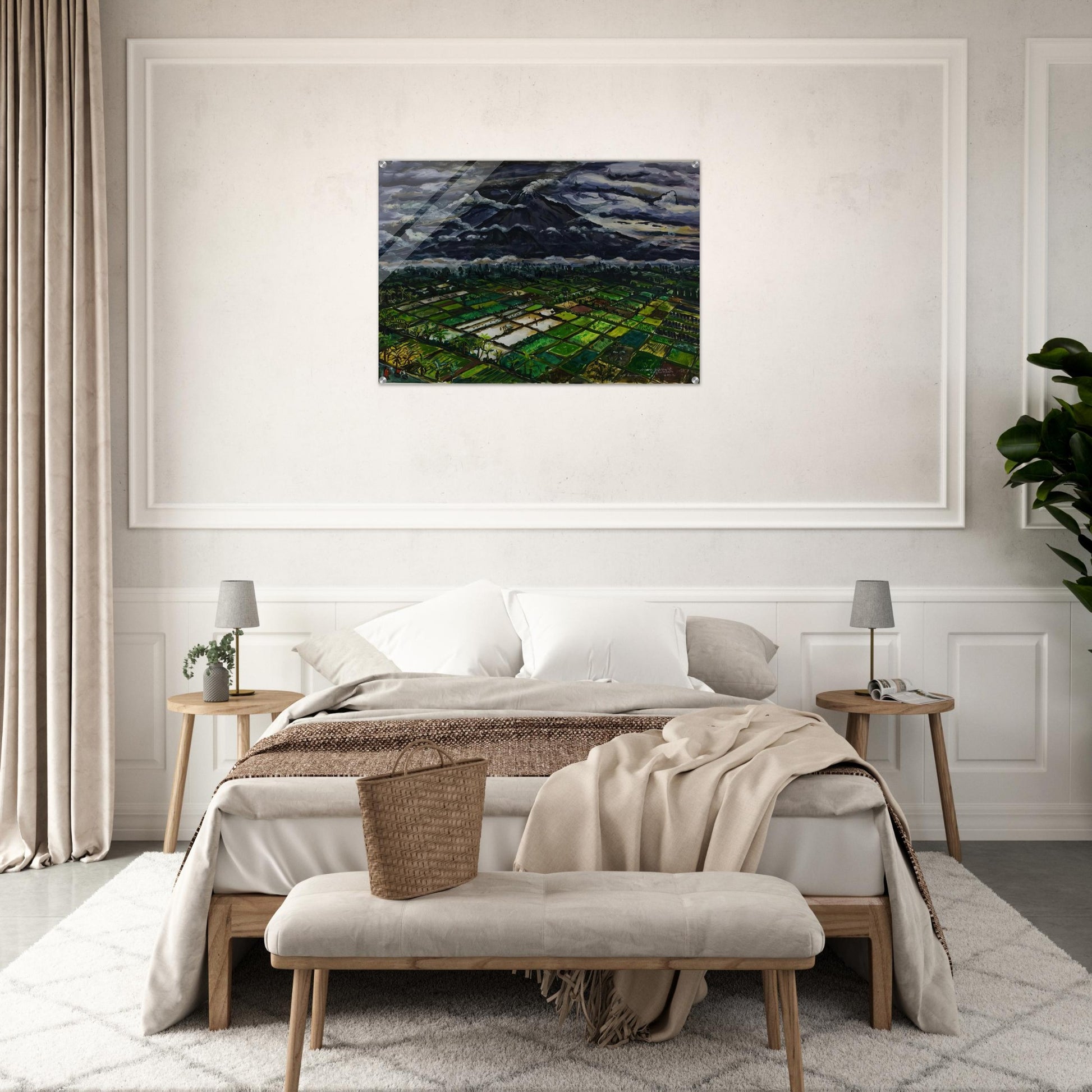 MT SEMERU JADKA KURA JAVA 1969 - Ivan Albright Acrylic Print - 70x100 cm / 28x40″ inches