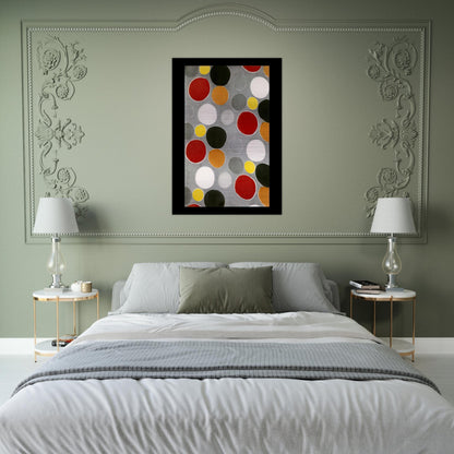 FABRIC PATTERN - Sonia Delaunay Brushed Aluminum Print - 70x100 cm / 28x40 inches | Sonia Delaunay Aluminum Print | Sonia Delaunay Prints
