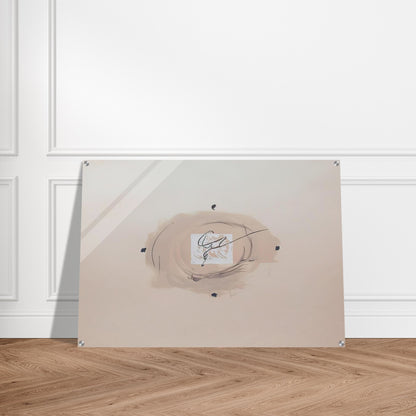 NOCTURN MATINAL 1970 - Antoni Tapies Acrylic Print - 70x100 cm / 28x40″ inches