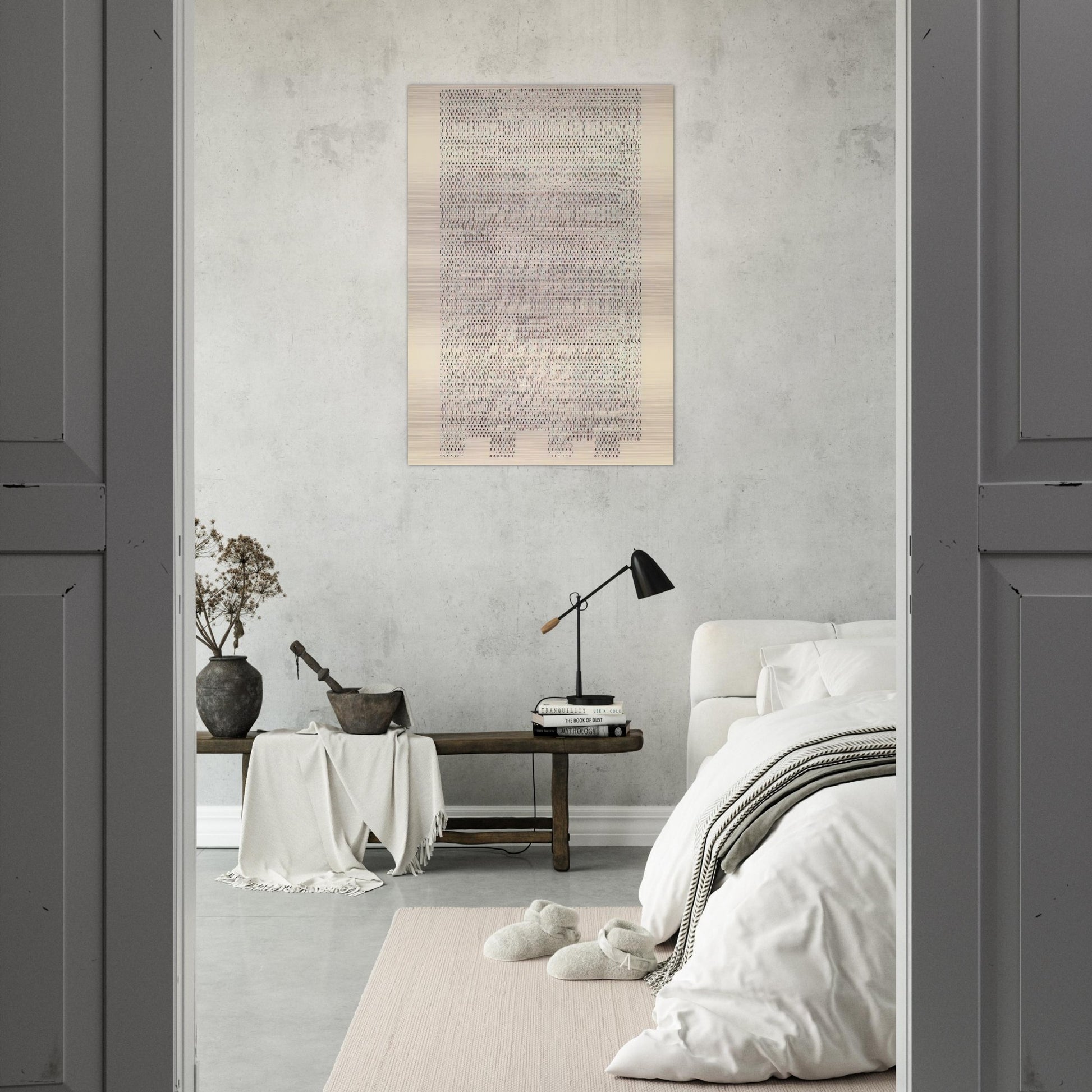 Idea - 1960 - Dieter Roth Brushed Aluminum Print - 70x100 cm / 28x40 inches | Dieter Roth Aluminum Print | Dieter Roth Prints