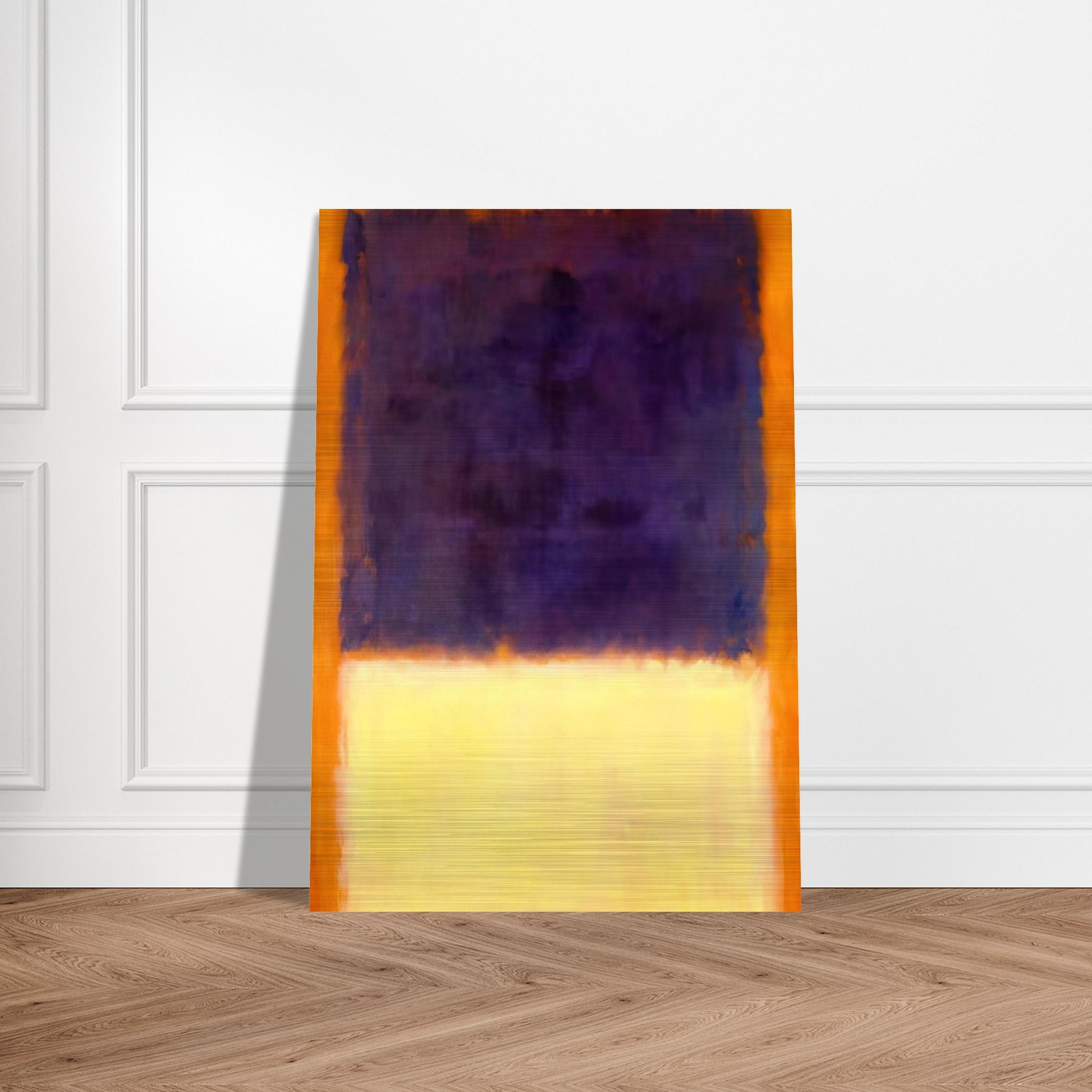 Red, Orange, Tan and Purple - 1954 - Mark Rothko Brushed Aluminum Print - 70x100 cm / 28x40 inches | Mark Rothko Aluminum Print | Mark Rothko Prints