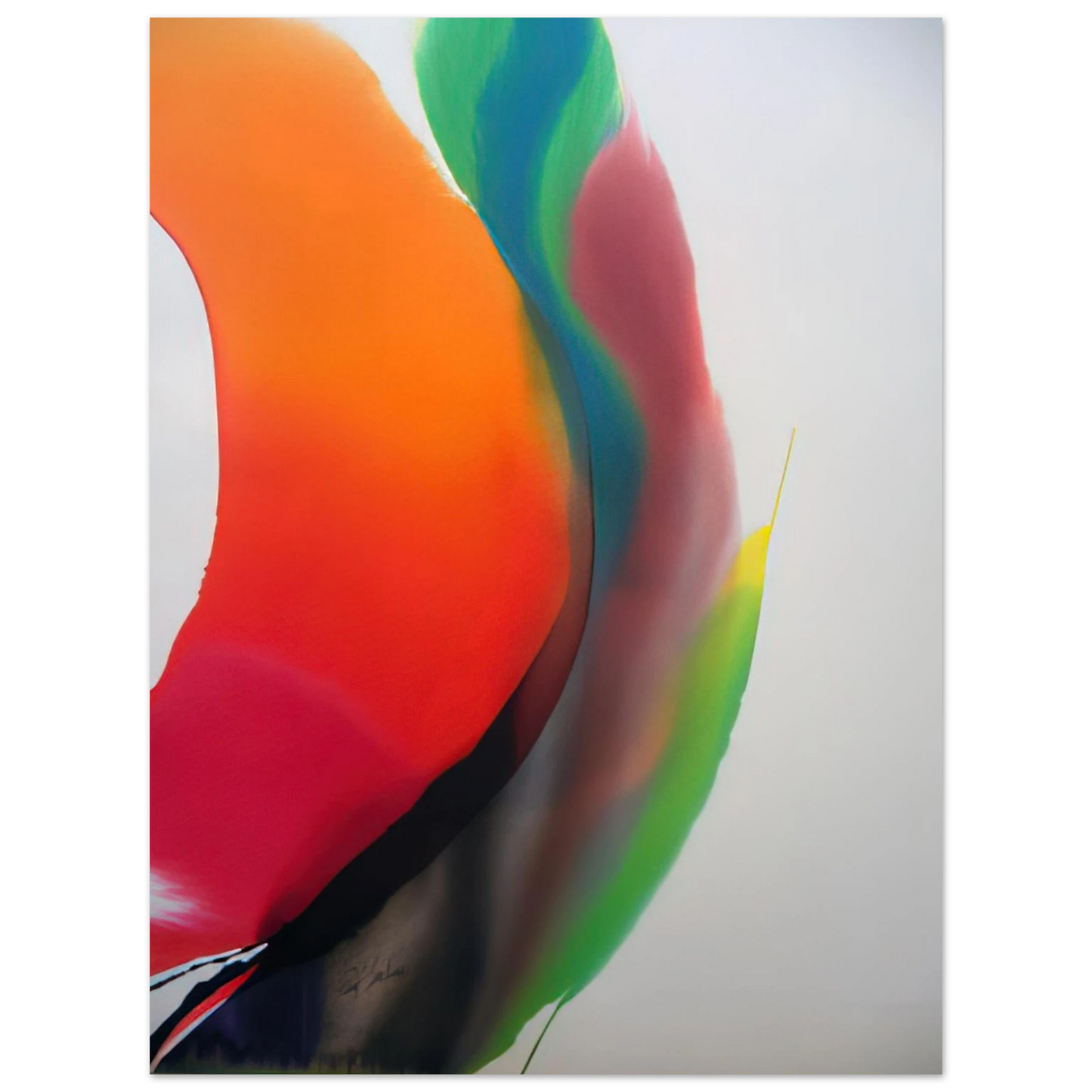 Paul Jenkins - Phenomena Montezuma s Band  75x100 cm / 30x40inches Fine Art Poster