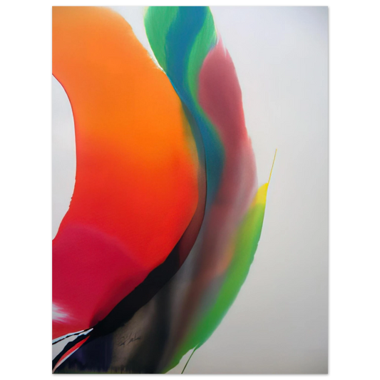 Paul Jenkins - Phenomena Montezuma s Band  75x100 cm / 30x40inches Fine Art Poster