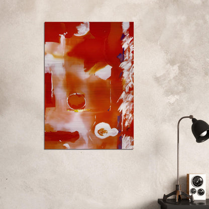 Seeing the Moon on a Hot Summer Day - 1987 - Helen Frankenthaler Brushed Aluminum Print - 70x100 cm / 28x40 inches | Helen Frankenthaler Aluminum Print | Helen Frankenthaler Prints