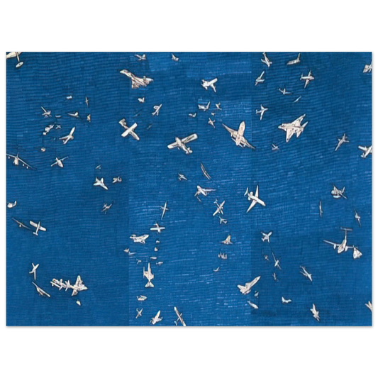 Alighiero Boetti - AEREI  75x100 cm / 30x40inches Fine Art Poster