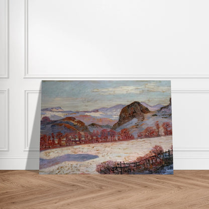 Saint-Sauves-d'Auvergne - 1900 France - Armand Guillaumin Brushed Aluminum Print - 70x100 cm / 28x40 inches | Armand Guillaumin Aluminum Print | Armand Guillaumin Prints