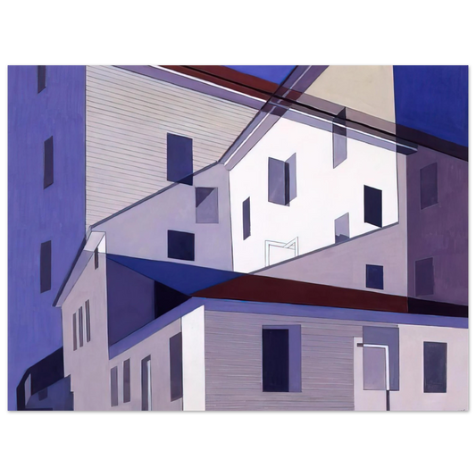 Charles Sheeler - On A Shaker Theme #2 - Precisionism  75x100 cm / 30x40inches Fine Art Poster